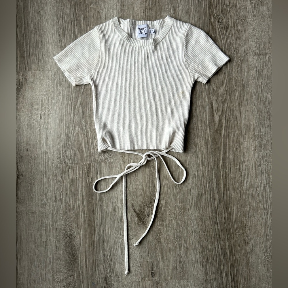White princess Polly top size 4